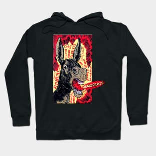 Democrat Donkey Hoodie